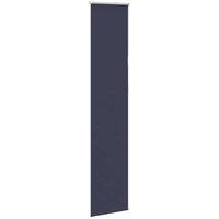 Berkfield Home Roller Blind Blackout Marine 55x230 cm Fabric Width 50.7 cm Polyester in Blue