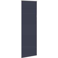 Berkfield Home Roller Blind Blackout Marine 75x230 cm Fabric Width 70.7 cm Polyester in Blue