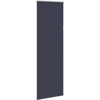 Berkfield Home Roller Blind Blackout Marine 85x230 cm Fabric Width 80.7 cm Polyester in Blue