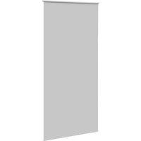Berkfield Home Roller Blind Blackout Off-White 40x230 cm Fabric Width 35.7 cm Po in Grey