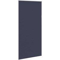 Berkfield Home Roller Blind Blackout Marine 100x230 cm Fabric Width 95.7 cm Polyester in Blue
