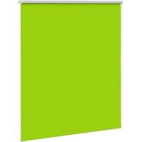 Berkfield Home Roller Blind Blackout Marine 135x210 cm Fabric Width 131.6 cm Pol in Bright Green