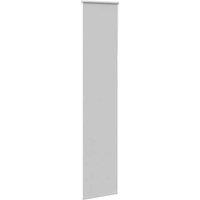 Berkfield Home Roller Blind Blackout Coffee 110x210 cm Fabric Width 105.7 cm Pol in Grey