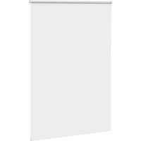 Berkfield Home Roller Blind Blackout White 105x150 cm Fabric Width 100.7 cm Polyester