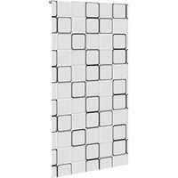 Berkfield Home Shower Roller Blind 120x240 cm Fabric Width 116 cm in White