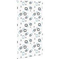 Berkfield Home Shower Roller Blind 130x240 cm Fabric Width 126 cm in White
