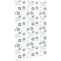 Berkfield Home Shower Roller Blind 160x240 cm Fabric Width 156 cm in White