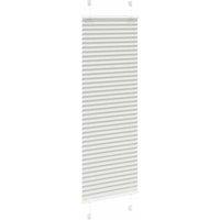 Berkfield Home Pleated Blind Light Grey 50x100 cm Fabric Width 49.4 cm Polyester