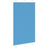 Berkfield Home Pleated Blind Blue 120x200 cm Fabric Width 119.4 cm Polyester