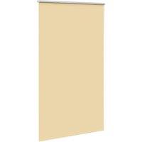 Berkfield Home Roller Blind Blackout Beige 135x230 cm Fabric Width 131.6 cm Polyester