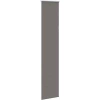 Berkfield Home Roller Blind Blackout Grey 50x210 cm Fabric Width 45.7 cm Polyester
