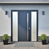 Berkfield Home Garden Planters Black 2 pcs 30x30x30 cm Steel | Size: 30 x 30 x 30 cm