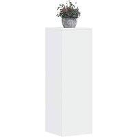 Berkfield Home Plant Stand White 33x33x100 cm Engineered Wood | Size: 33 x 33 x 100 cm