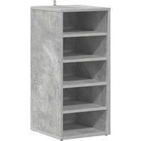Berkfield Home Shoe Cabinets 2 pcs Concrete Grey 31.5x35x70 cm Engineered Wood