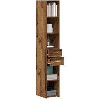 Berkfield Home Highboard Old Wood 30x42, 5x185 cm Engineered Wood in Brown