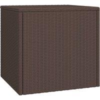 Berkfield Home Garden Side Tables 3 pcs Brown Poly Rattan