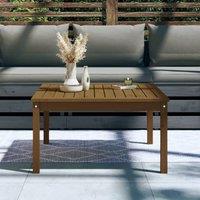 Berkfield Home Garden Table Honey Brown 82.5x82.5x45 cm Solid Wood Pine