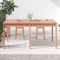 Berkfield Home Garden Table 159.5x82.5x76 cm Solid Wood Douglas in Light Tan
