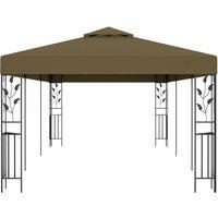Berkfield Home Gazebo 6x3 m Taupe 180 g/m