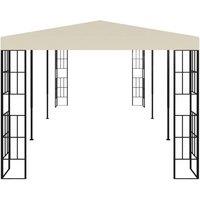 Berkfield Home Gazebo 3x6 m Cream in Beige