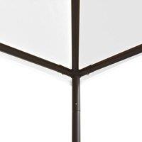 Berkfield Home Gazebo 3x3x2.9 m White 180 g/m