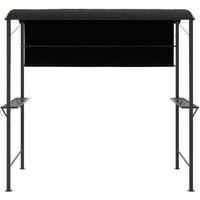 Berkfield Home Gazebo with Roof 220x110x200 cm Anthracite in Black | Size: 220 x 110 x 200 cm