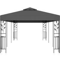 Berkfield Home Gazebo 3x6 m Anthracite in Black