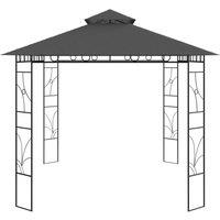 Berkfield Home Gazebo 4x3x2.7 m Anthracite 160 g/m in Dark Grey