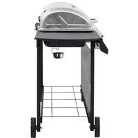 Berkfield Home Gas BBQ Grill with 6 Burners Black & Silver (FR/BE/IT/UK/NL only)