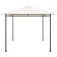 Berkfield Home Gazebo 384x281x270 cm Cream 180 g/m | Size: 384 x 281 x 270 cm