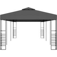 Berkfield Home Gazebo Marquee 3x6 m Anthracite in Dark Grey
