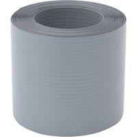 Berkfield Home Garden Privacy Screens 10 pcs Grey 252.5x19 cm PVC