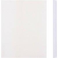 Berkfield Home Garden Privacy Screen PVC 35x0.19 m White