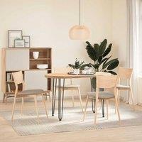 Berkfield Home Hairpin Table Legs 4 pcs Anthracite 72 cm Solid Steel in Charcoal
