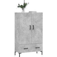 Berkfield Home Highboard Concrete Grey 69.5x31x115 cm Engineered Wood