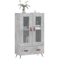 Berkfield Home Highboard Concrete Grey 69.5x31x115 cm Engineered Wood