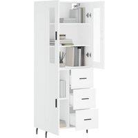 Berkfield Home Highboard White 69.5x34x180 cm Engineered Wood