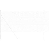 Berkfield Home Hexagon Fence 1.4x10 m Galvanised Steel in Silver