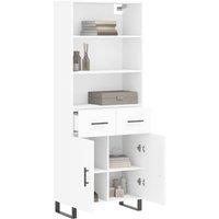 Berkfield Home Highboard White 69.5x34x180 cm Engineered Wood