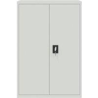 Berkfield Home Office Cabinet 90x40x140cm Steel Grey | Size: 90 x 40 x 140 cm