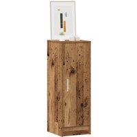 Berkfield Home Shoe Cabinet Artisan Oak 32x35x92 cm Engineered Wood in Brown | Size: 32 x 35 x 92 cm