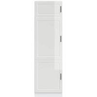 Berkfield Home Kitchen Cupboard Porto High Gloss White Engineered Wood