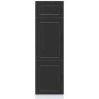 Berkfield Home Kitchen Cupboard Kalmar Black Engineered Wood