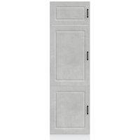 Berkfield Home Kitchen Cupboard Kalmar Concrete Grey Engineered Wood