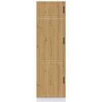 Berkfield Home Kitchen Cupboard Lucca Artisan Oak Engineered Wood in Brown