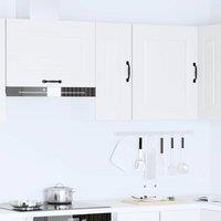 Berkfield Home Kitchen Wall Cabinet Kalmar White Engineered Wood