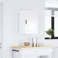 Berkfield Home Kitchen Wall Cabinet Porto High Gloss White Engineered Wood