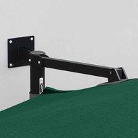 Berkfield Home Large Green Patio Umbrella Metal, Polyester Large Tiltable