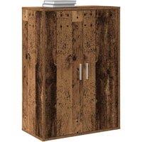 Berkfield Home Sideboard Old Wood 60x31x84 cm Engineered Wood in Brown | Size: 60 x 31 x 84 cm
