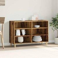 Berkfield Home Sideboard Old Wood 103.5x35x70 cm Engineered Wood in Brown